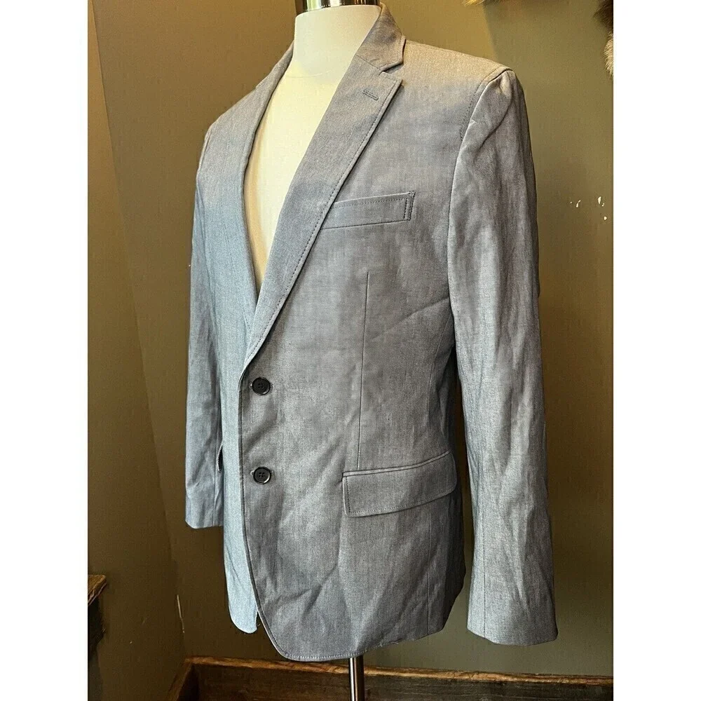 Banana Republic Mens Tailored Fit Slim Stretch Suit/Sport Coat Sz 40R